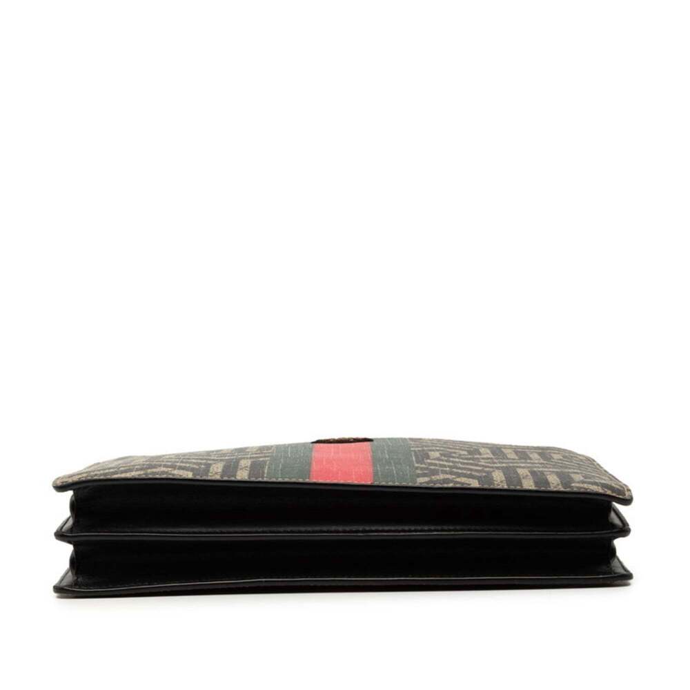 GUCCI Authentic Black Leather Shoulder Bag - Picture 3 of 6
